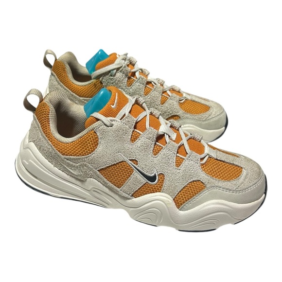 Size 7 - Nike Tech Hera Monarch Black Light Bone - Picture 1 of 7